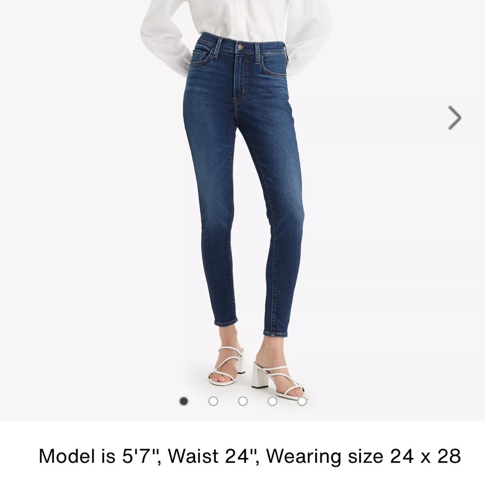 Levi’s Super Skinny High Rise Women's Blue Jeans